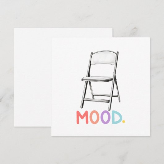 Vouwstoel stemming Montgomery Alabama Brawl Feestdagenkaart (Voorkant / Achterkant)