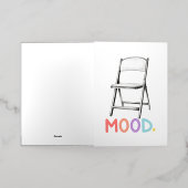 Vouwstoel stemming Montgomery Alabama Brawl Folie Feestdagenkaart (Buiten Laag)