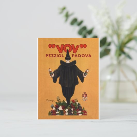 Vov Pezziol Padova ~ Leonetto Cappiello Italië 192 Briefkaart (Staand voorkant)