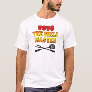VOVO De Grill Master Portugees Opa T-shirt