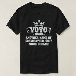 VOVO Definitie Grappig Betekenis Cool Opa Gift T-shirt