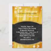 Vow Renewal 50th Wedding Jubileum Uitnodiging (Voorkant)