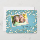 Vow Renewal baby's ademgrens met foto Kaart (Voorkant)