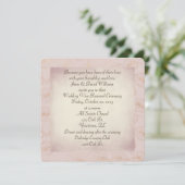 Vow Renewal gold folie leaf op zwarte achtergrond Kaart (Staand voorkant)