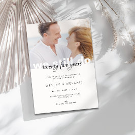 Vow Renewal Invitation - We Still Do with Photo Kaart