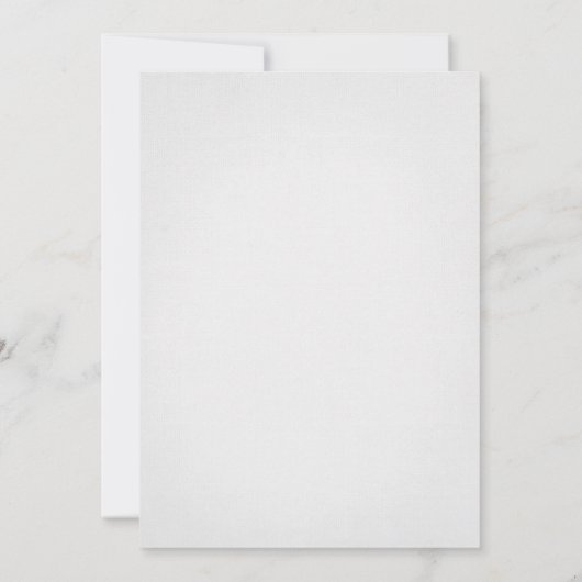 Vow Renewal Pink Anemone en Glitter Lijst Invitat Kaart (Achterkant)