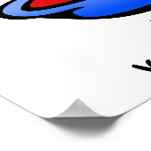 Vowel Movement Funny Poster (Hoek)