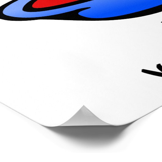 Vowel Movement Funny Poster (Hoek)