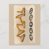 Vowels AEIOU Engelse taal Briefkaart (Voorkant)