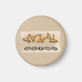 Vowels AEIOU Engelse taal Magneet (Voorkant)