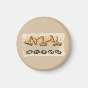 Vowels AEIOU Engelse taal Magneet