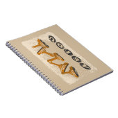 Vowels AEIOU Engelse taal Notitieboek (Rechterzijde)