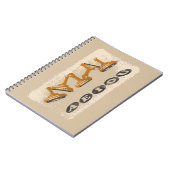 Vowels AEIOU Engelse taal Notitieboek (Linkerzijde)