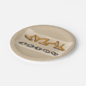 Vowels AEIOU Engelse taal Papieren Bordje (Gekanteld)