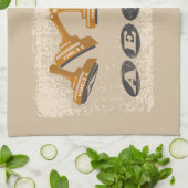 Vowels AEIOU Engelse taal Theedoek (Gevouwen)