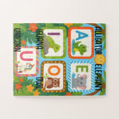 Vowels Learning Puzzle for Kids Legpuzzel (Horizontaal)
