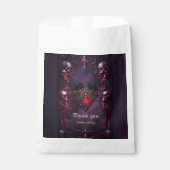 Vows Beyond the Veil – Gothic Wedding Art  Bedankzakje (Voorkant)