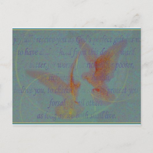 Vows Briefkaart (Voorkant)