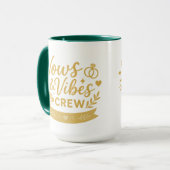 Vows & Vibes Crew | Halloween Gifts Mok (Voorkant links)