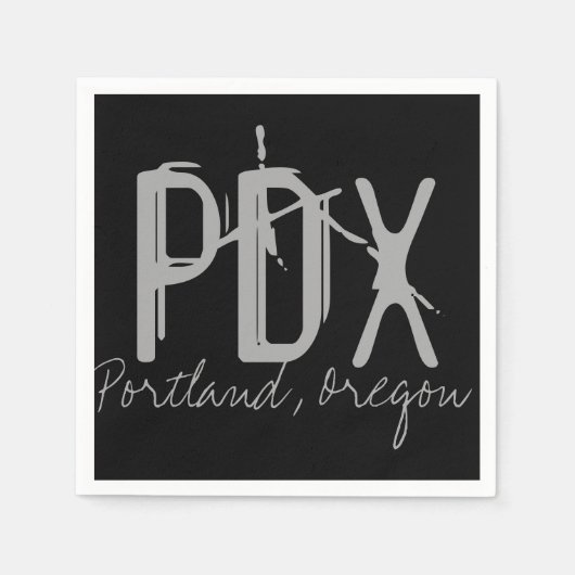 VOX-luchthaven Portland Servet (Voorkant)