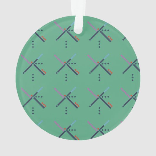 VOX-luchthaventapijt | A Waardevolle ruggengraat Ornament (achterkant)