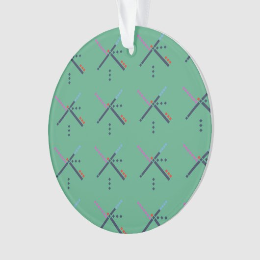 VOX-luchthaventapijt | A Waardevolle ruggengraat Ornament (voorkant)