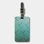 VOX-luchthaventapijt Bagagelabel (Voorkant verticaal)