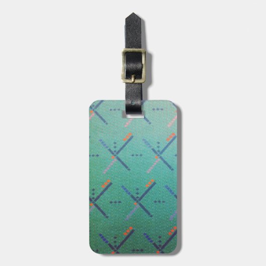 VOX-luchthaventapijt Bagagelabel (Voorkant verticaal)