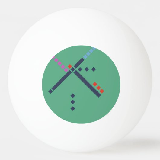 VOX-luchthaventapijt Pingpongbal (Voorkant)