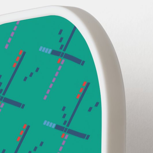 VOX-luchthaventapijt | PORTLAND AANGEPAST Pickleball Paddle (Links Detail)
