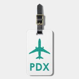 VOX-luchthaventapijt | PORTLAND Bagagelabel