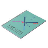 VOX-luchthaventapijt | PORTLAND Notitieboek (Linkerzijde)