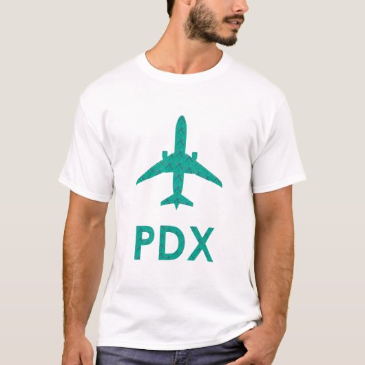 VOX-luchthaventapijt | PORTLAND T-shirt (Voorkant)
