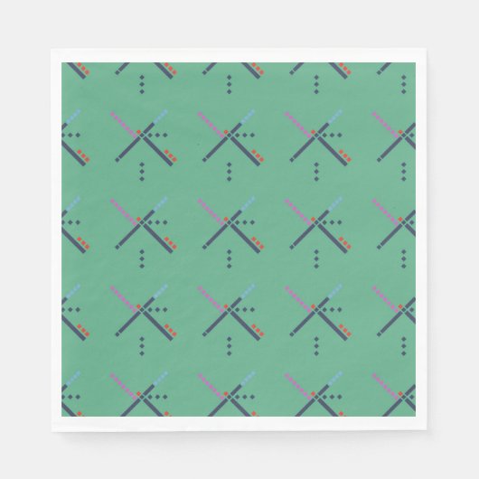 VOX-luchthaventapijt Servetten (Voorkant)