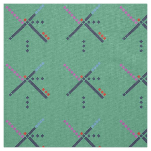 VOX-luchthaventapijt Stof (Swatch)