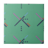 VOX-luchthaventapijt Tegeltje (Voorkant)