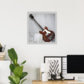 Vox Super Lynx Deluxe GuitarPoster Poster (Thuiskantoor)