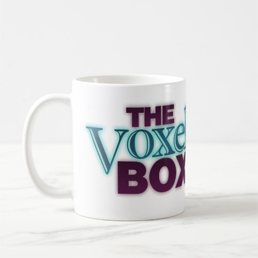 Voxel Box Coffee-Mok Koffiemok (Links)