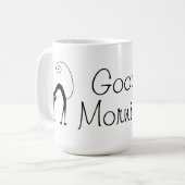 Voxkitty Black Cat - Good Morning Koffiemok (Voorkant links)