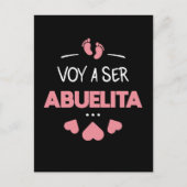 Voy a ser abuelita briefkaart (Voorkant)
