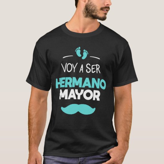 Voy a ser hermano mayor T-Shirt (Voorkant)