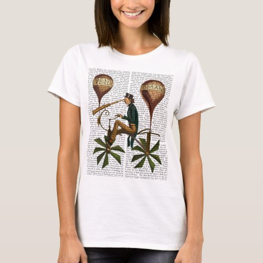 Voyage A La Lune Hot Air-ballon T-shirt (Voorkant)