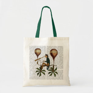 Voyage A La Lune Hot Air-ballon Tote Bag