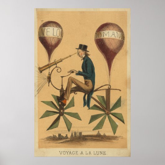Voyage a la lune poster (Voorkant)