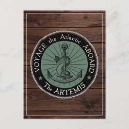 Voyage Aboard van het Briefkaart Artemis