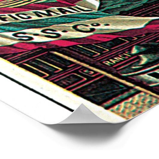 Voyage autour du monde poster (Hoek)