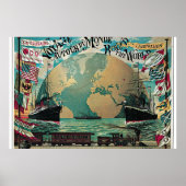 Voyage autour du monde poster (Voorkant)