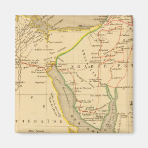 Voyage des Israelites depuis leur sortie d'Egypte Magneet