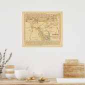 Voyage des Israelites depuis leur sortie d'Egypte Poster (Keuken)