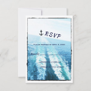 ©Voyage of Love/Cruise Ship/Destination Wedding RSVP Kaartje